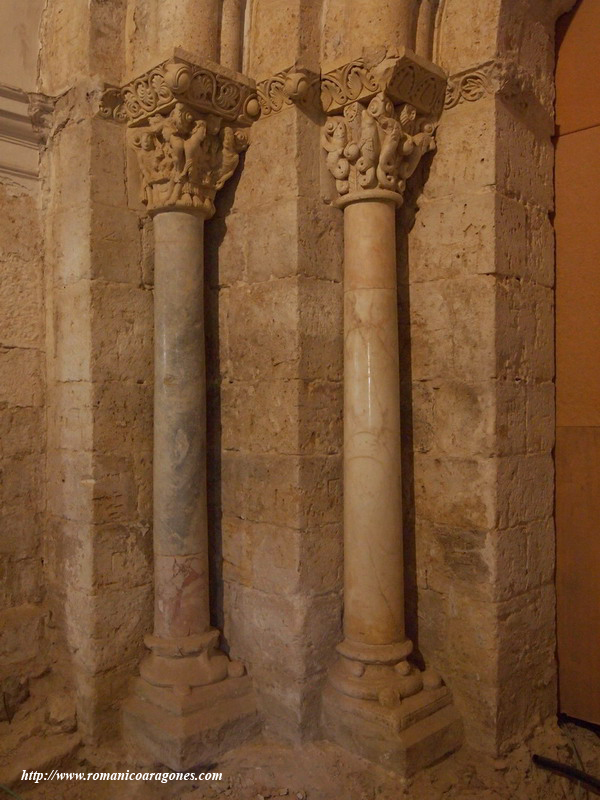 COLUMNAS DEL LADO NORTE